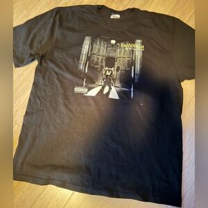 Yeezy Late Registration  Black Graphic Tee with Album Art